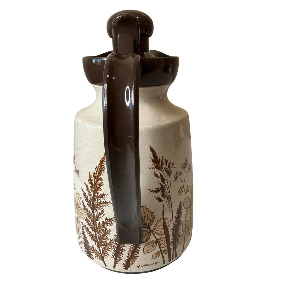 Emsa Isolier Star Vintage Coffee Pot Thermos‎ Carafe Glass Lined Country Retro
